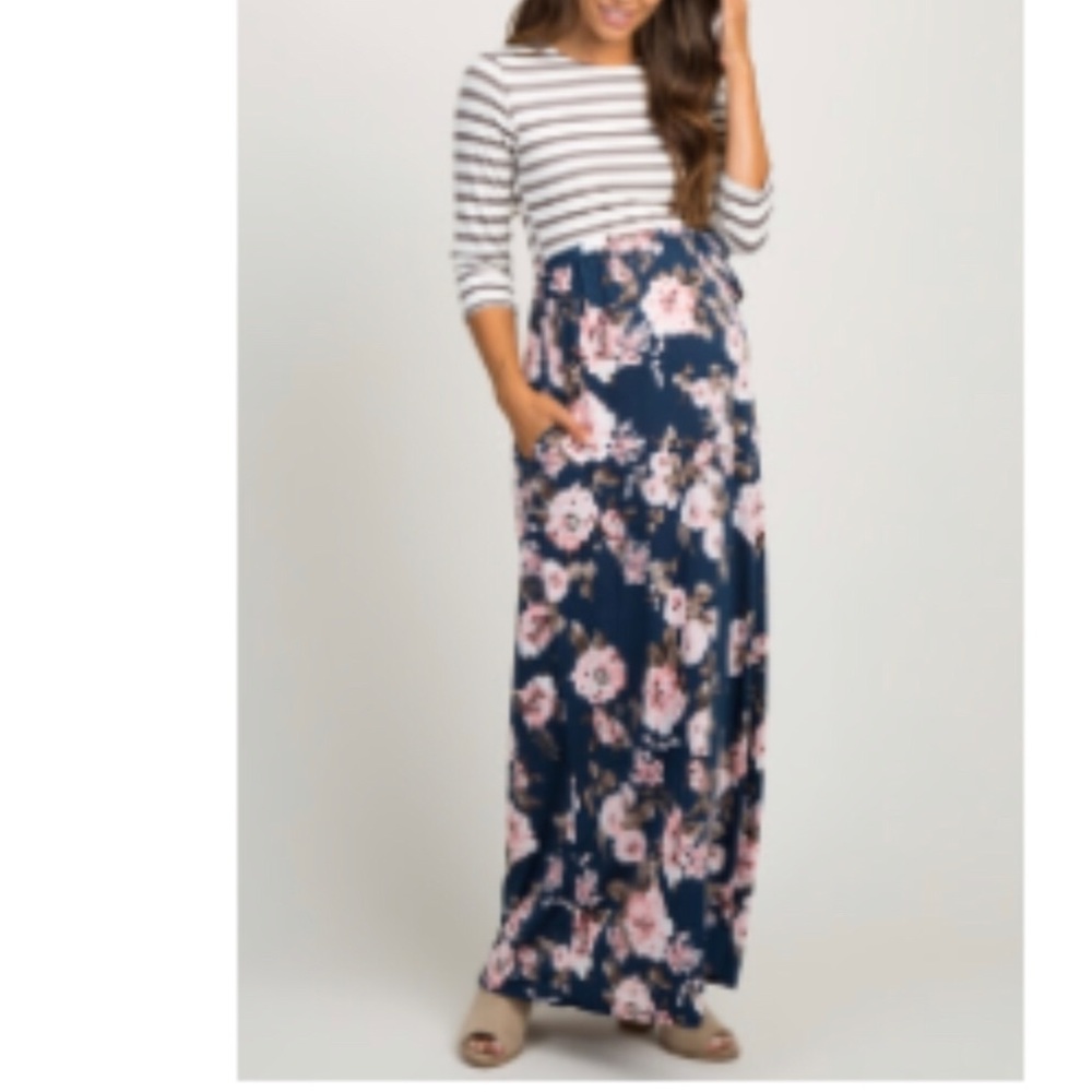 Maternity maxi dress (83)
